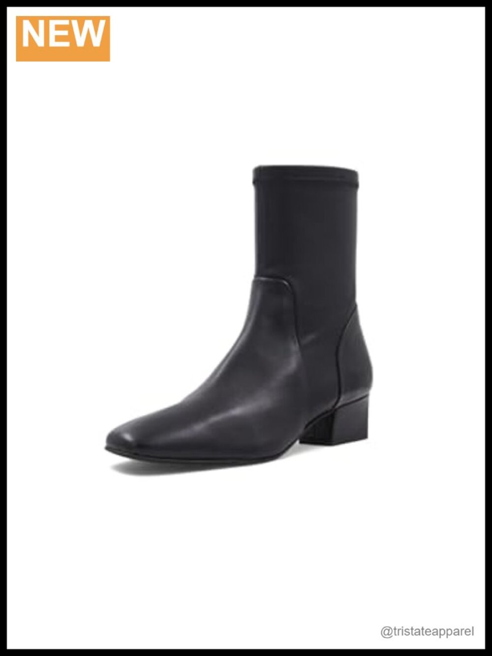 Women's Stassi Suede Ankle Bootie Block Heel Zip Water Resistant
